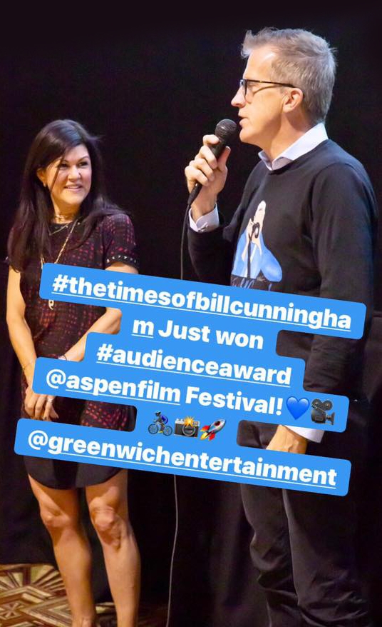 Mark Bozek’s documentary “The Times of Bill Cunningham” wins top honor at Aspen Film Festival 2019 