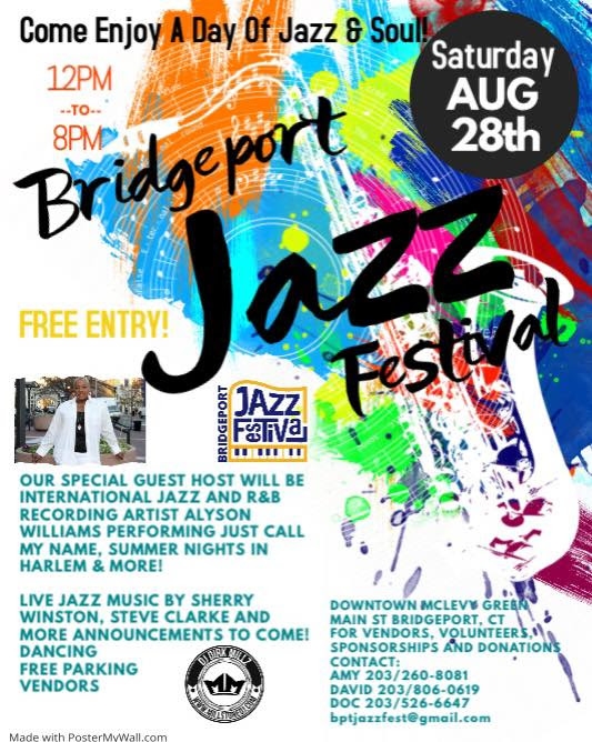 Alyson Williams at The Bridgeport Jazz Festival Saturday August 28, 2021